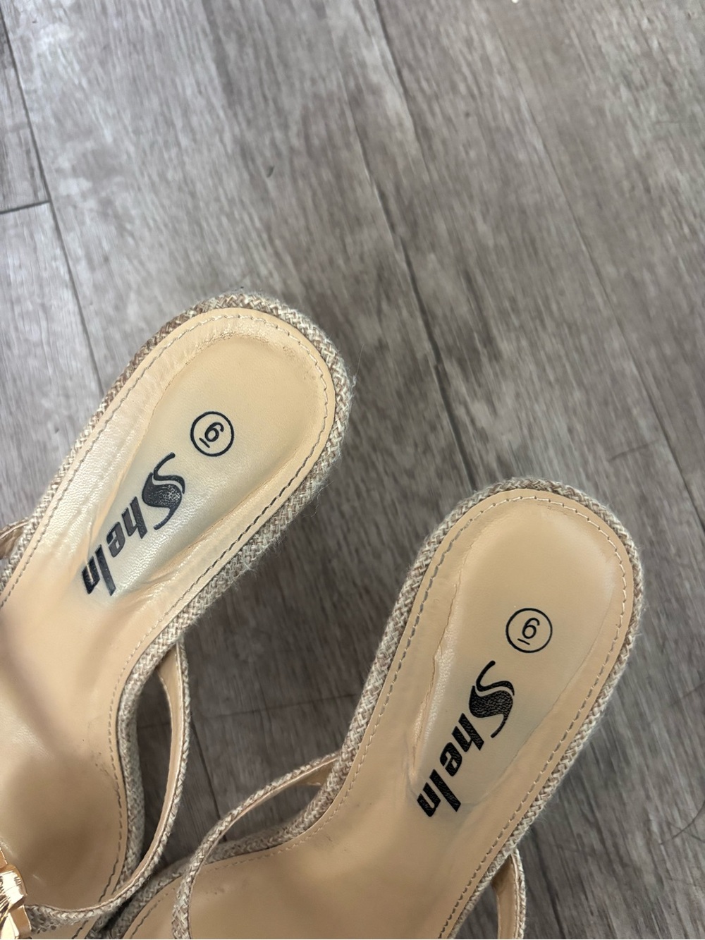 Shein Seashell Heels - Picture 4 of 5